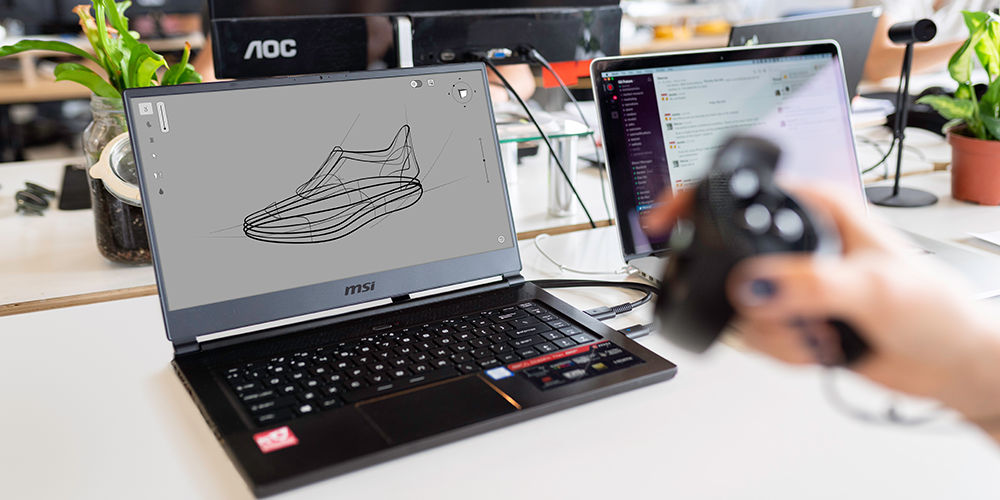 Design software used for rapid prototyping 